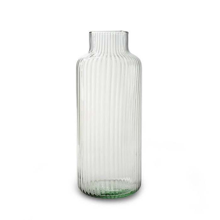<h4>Glas Vaas Eco Gigi rib d08.5/14*35cm</h4>