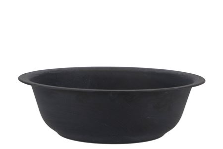 <h4>Zinc Basic Black Bowl 32x10cm</h4>