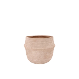 Lisboa Cream Pot Edge 15x15x12cm