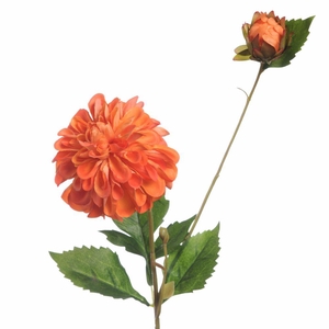 AF Dahl Pompon x2 L65cm Orange