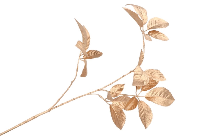 Silk Leaf Elder Gold 81cm