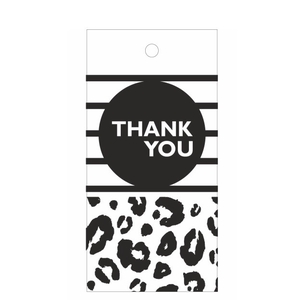 Labels Kaart 5*10cm x20 Thank you