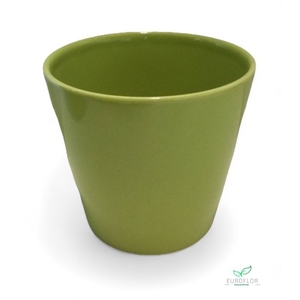 POT ROND KONISCH LIMOENGROEN D125 H115