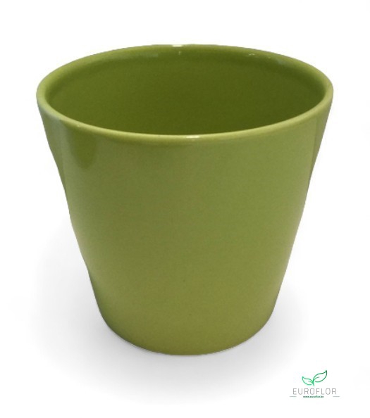 POT ROND KONISCH LIMOENGROEN D125 H115