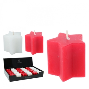 Kaars ster 5cm