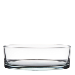 Glas Schaal d29*8cm