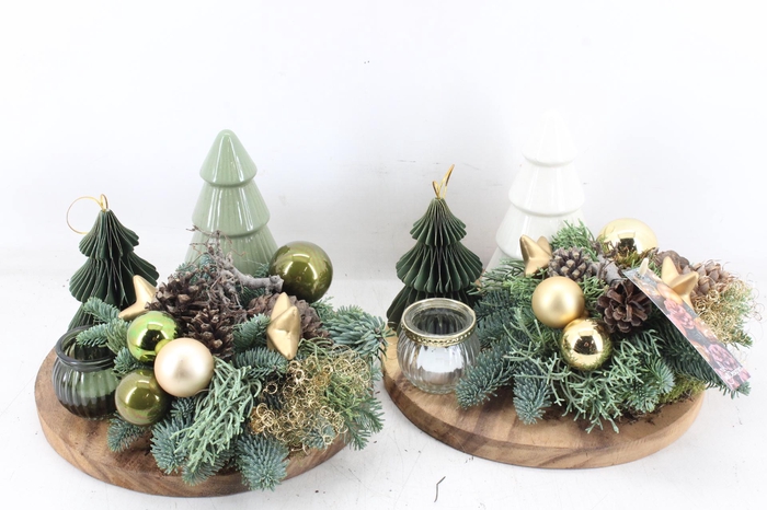 <h4>arr5 Kerst MB - Hout schijf ker. kboom gold</h4>