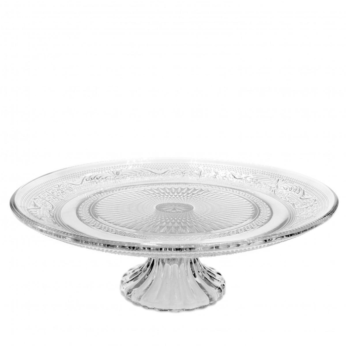 <h4>Glas Schaal Taartschaal d29*9cm</h4>