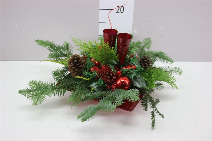 <h4>Arr Kerststuk Zink Nr 16</h4>