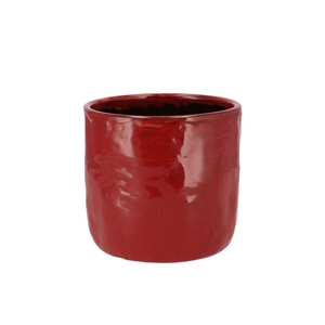 Iron Stone Red Glazed Pot 13x13cm