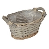 Basket Chengdu willow 26x18,5xH14cm natural