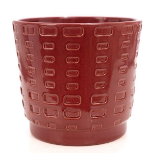 P&PURE Floor ceramics luxury red