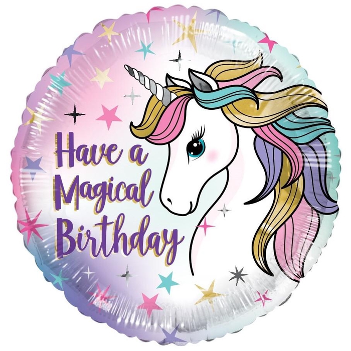 <h4>Ballon Eco Magical birthd.45cm</h4>