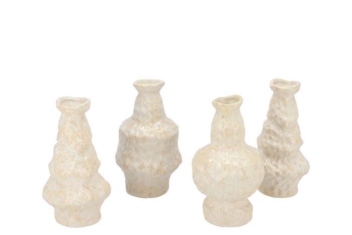 <h4>Maysa Offwhite Vase Pretty Ass 9x9x17cm</h4>