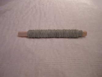 LAKDRAAD VELOURS 0.50 BLAUWGRIJS 1pc