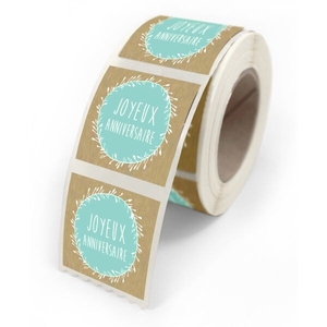 Sticker 40mm x500 Anniversaire