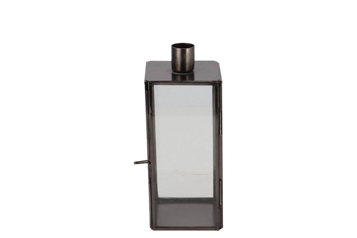 <h4>Braga Scottish Black Candle Holder 8x8x16cm</h4>