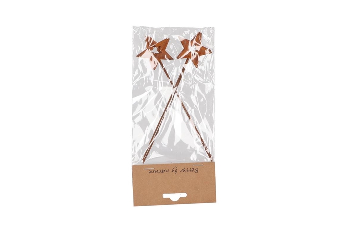 <h4>Pick Rusty Open Star Metal 5x17cm P/4</h4>