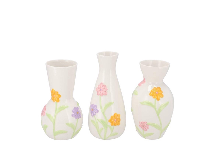 <h4>Bibi Pastel Vase Ass 8x8x14cm</h4>