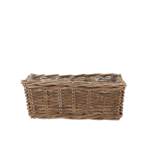 Rattan Ivy Pot Balcony 40x15x17cm