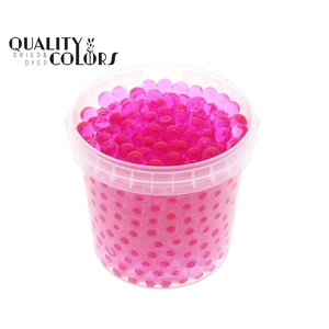 Gel pearls 1 ltr bucket Pink