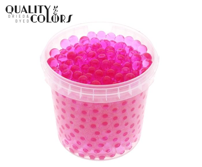 Gel pearls 1 ltr bucket Pink