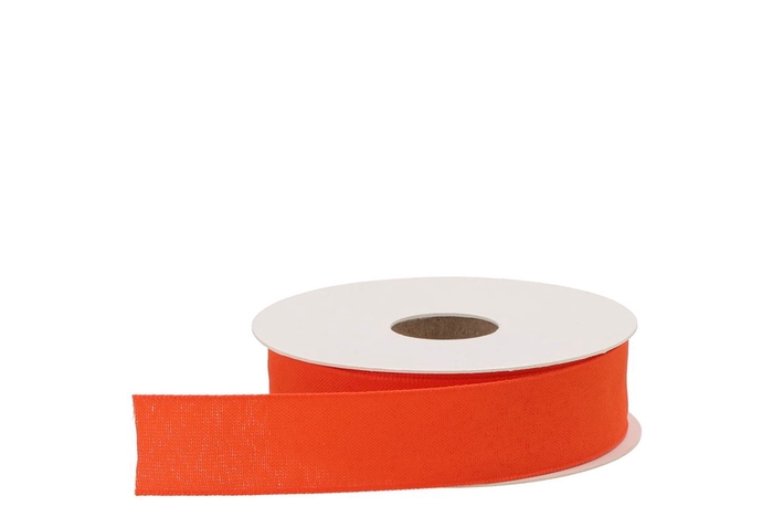 <h4>Ribbon Textile 57 Orange Berry 20mx25mm</h4>