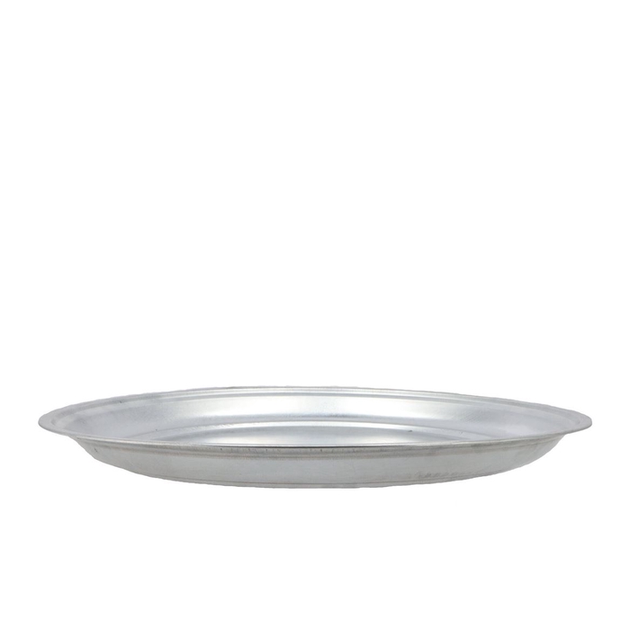 <h4>Zinc Basic Natural Plate 45cm</h4>