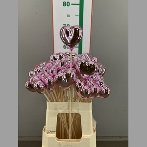 HART METALLIC ROSE 7 CM