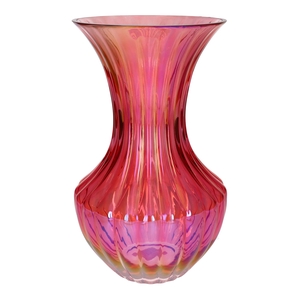 DF02-741473200 - Vase Zelune d17/18.5xh30 pink+pearl