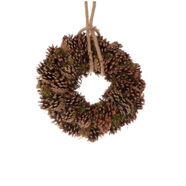 Wreath d40cm Pine moss