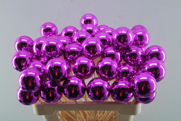 <h4>X-mas Ball Cerise Glans</h4>