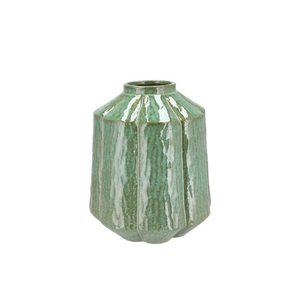 Kiran Nordic Green Vase 22x22x25cm