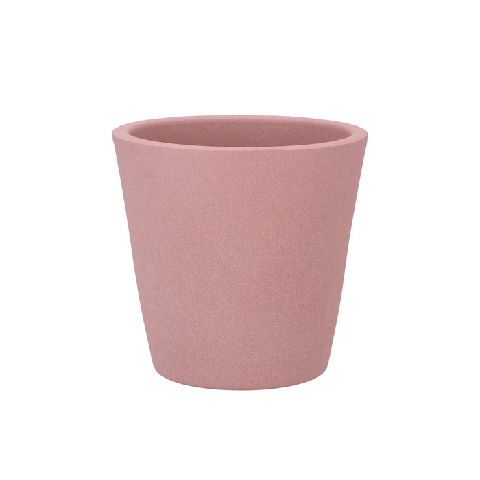 <h4>Vinci Pink Container Pot 18x16cm</h4>