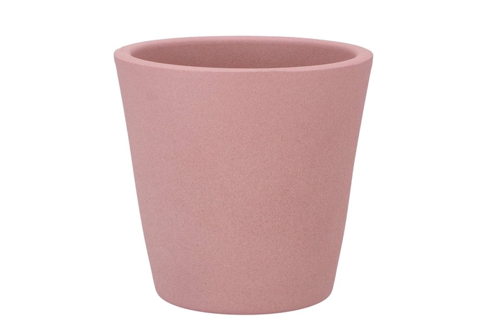 <h4>Vinci Pink Pot Container 18x16cm</h4>