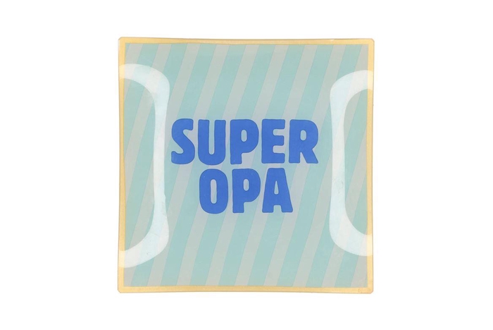 Plate Square Super Opa 18x18x2cm Nm