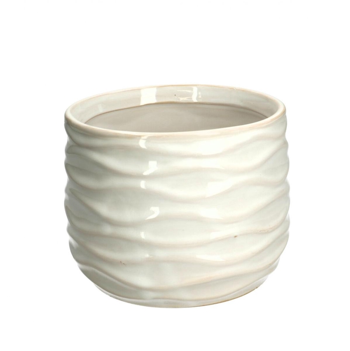<h4>Ceramics Benny Wave pot d14*12cm</h4>