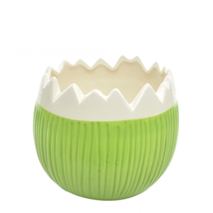 Pasen Keramiek ei pot d15*12.5cm