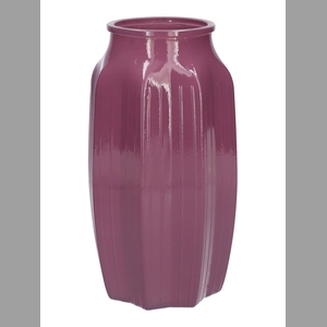 DF02-664325500 - Vase Suko d8.5/12xh22 aubergine milky