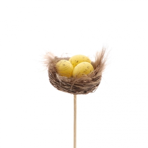 Easter Sticks 50cm bird's nest 5cm