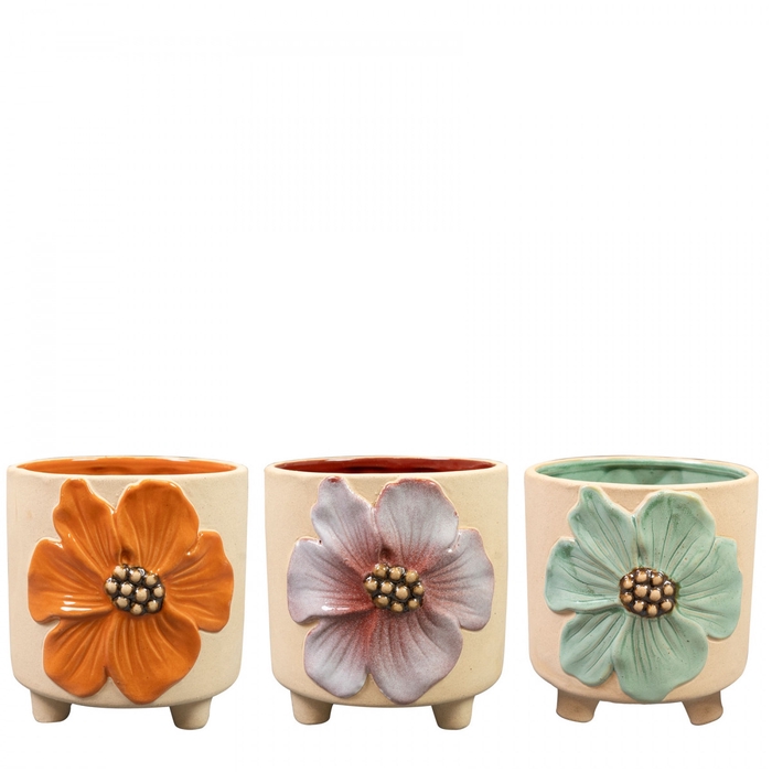 <h4>Keramiek Exclusief Aisha pot d14*14cm</h4>