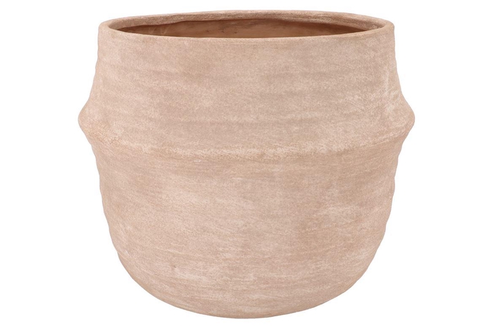 <h4>Lisboa Cream Pot Edge 40x40x36cm</h4>