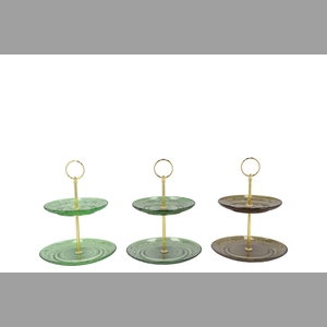 Dayah Green Mix Cake Shelf Ass 15/18x24cm