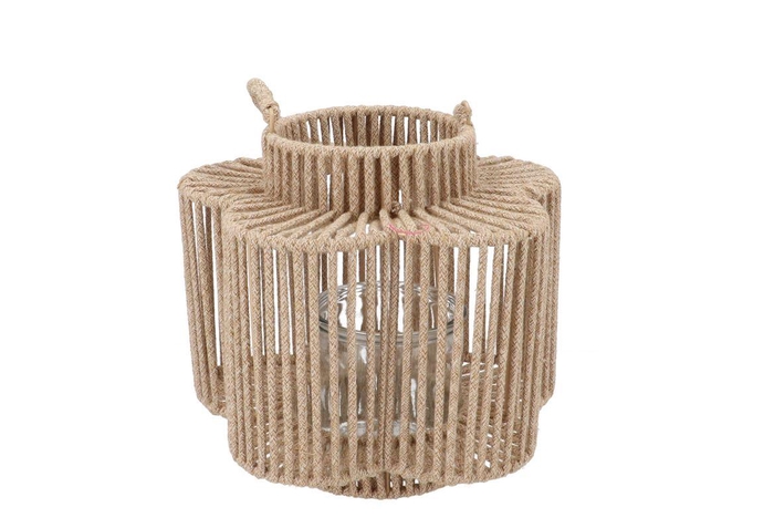 <h4>Cruz Sand Lantern Flower Long 12x23x24cm</h4>