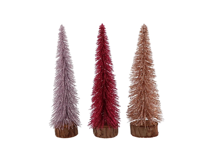 <h4>Sparkle Tree Pink/fuchsia Mix 7x24cm</h4>