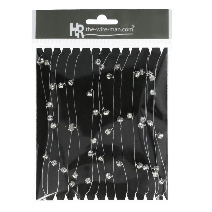 Bruiloft Diamant/draad 5mm 5m