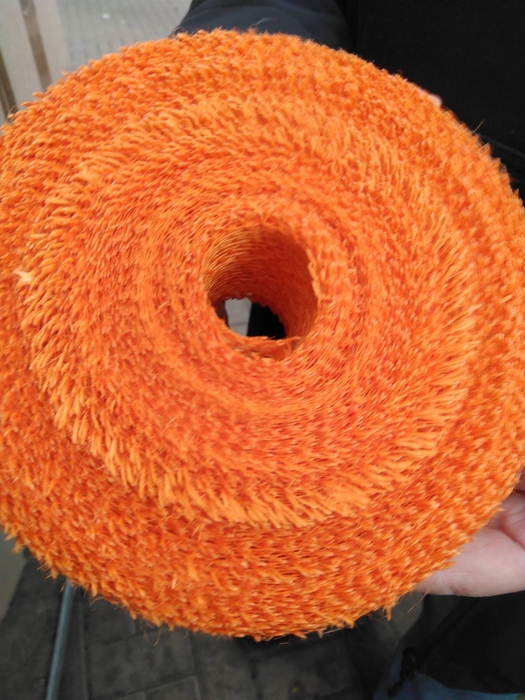 <h4>jute band 4cm x 25mtr ORANGE</h4>