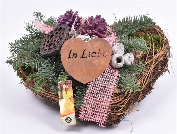 <h4>Natuur hart 25x30cm</h4>