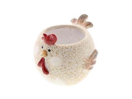 <h4>Pot Coop Chicken L16w13.5h12.5</h4>