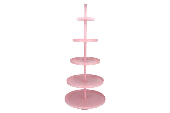 <h4>Storage Shelf Swirl Jolly Light Pink 63x63x155cm</h4>